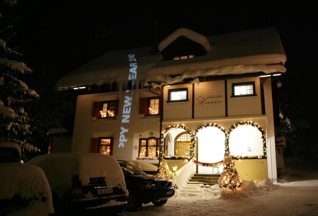 Chalet-Hotel Larix Давос Экстерьер фото
