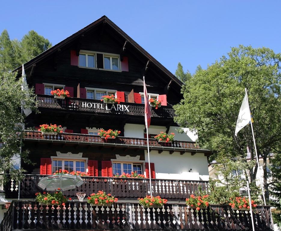 Chalet-Hotel Larix Давос Экстерьер фото