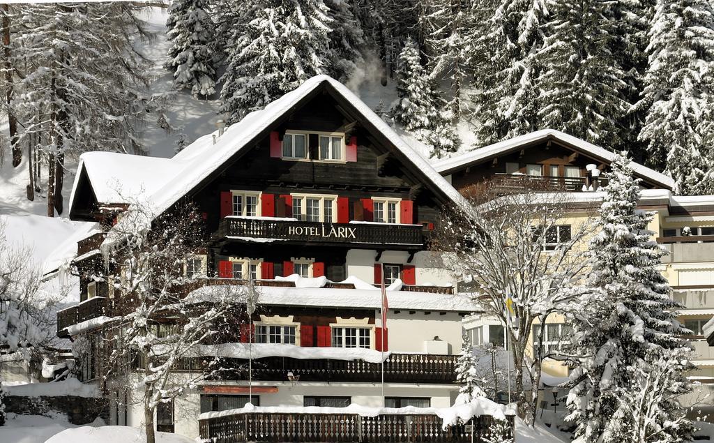 Chalet-Hotel Larix Давос Экстерьер фото
